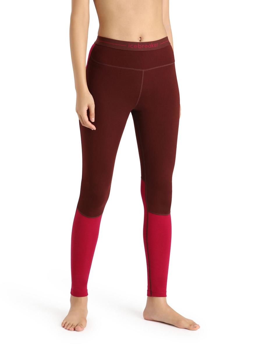 Icebreaker Merino 260 ZoneKnit™ Naisten Leggingsit Pinkki | FI 1546RVDW